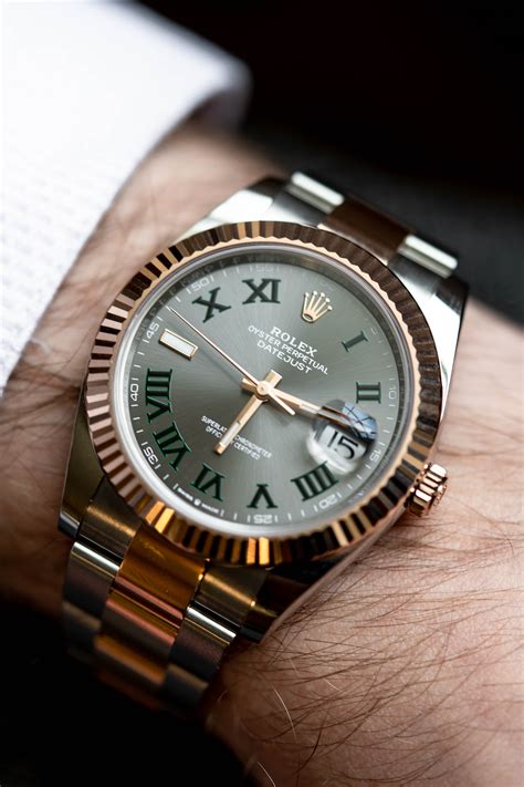 rolex datejust 41mm rose